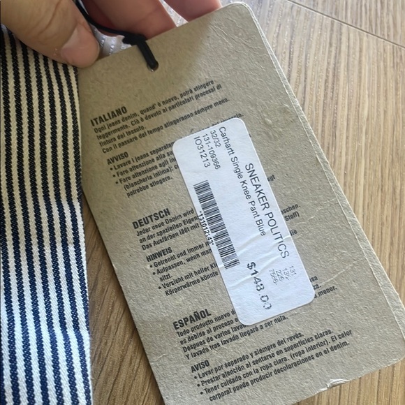 Carhartt Single Knee Striped Pants - Picture 9 of 12